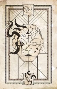Illustration of Mental Damnation by Dr. Alsroc