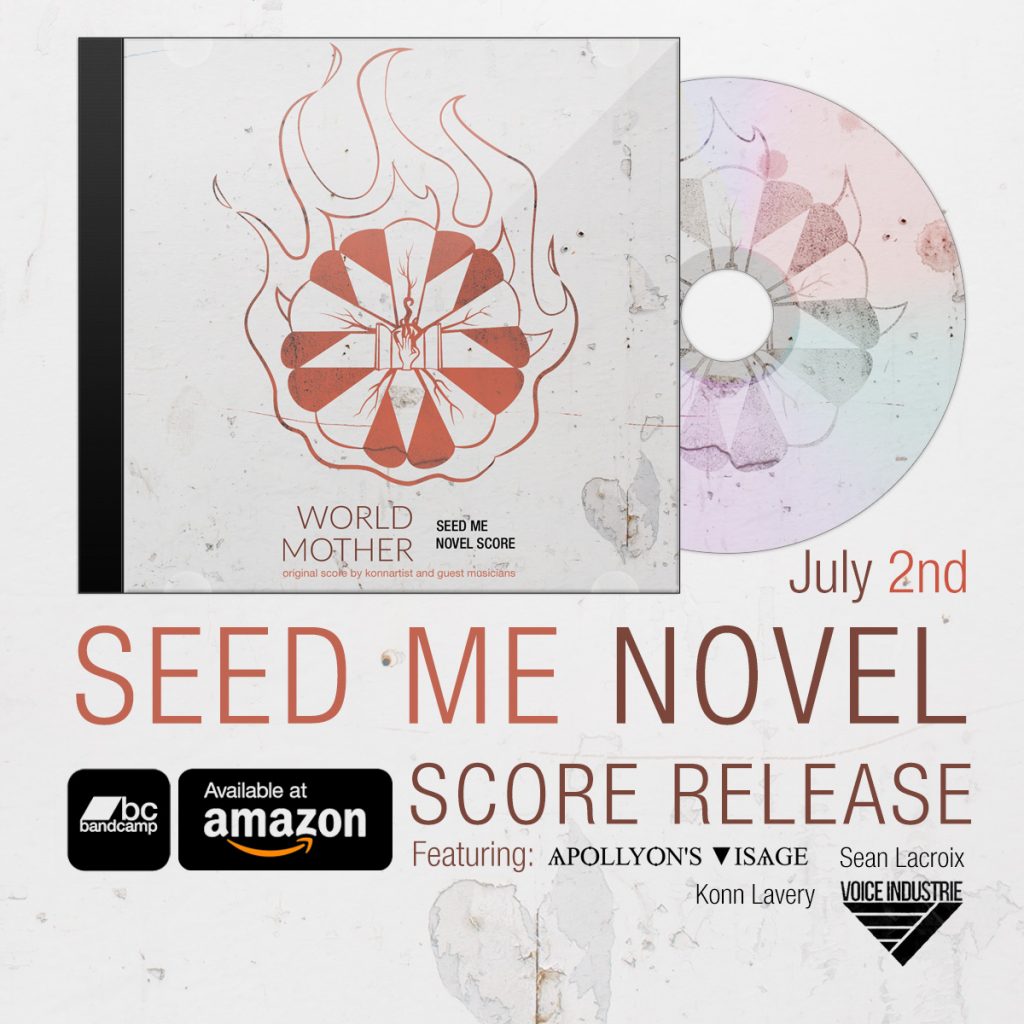 Konnartist World Mother: Seed Me Novel Score Album Art