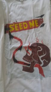 Seed Me T-Shirt by SANE Clothing (Front)