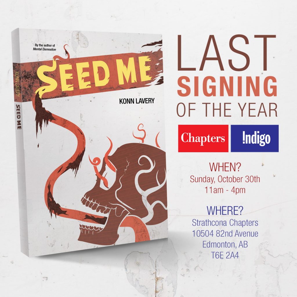 Last Seed Me Book Signing of 2016