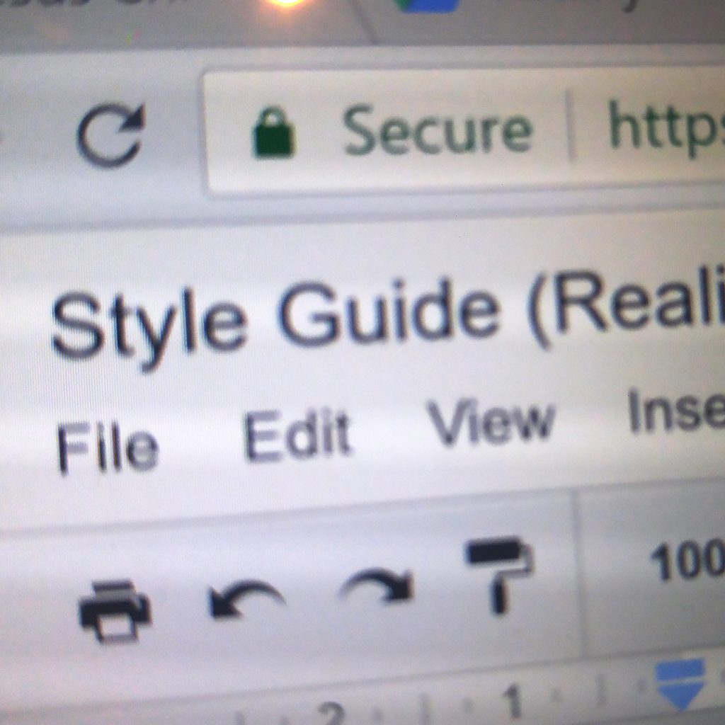 Writing a Style Guide