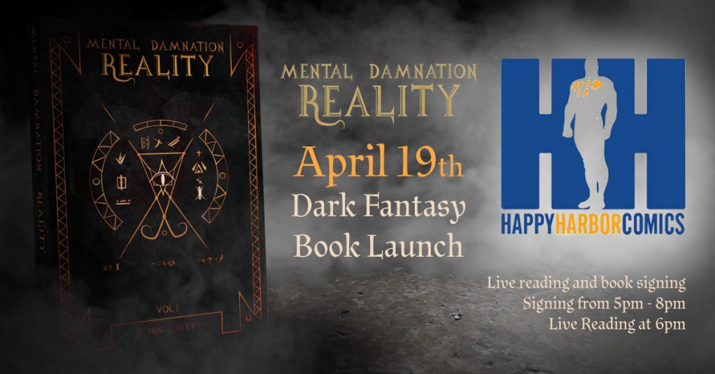 Mental Damnation: Reality Launch at Happy Harbor Comics