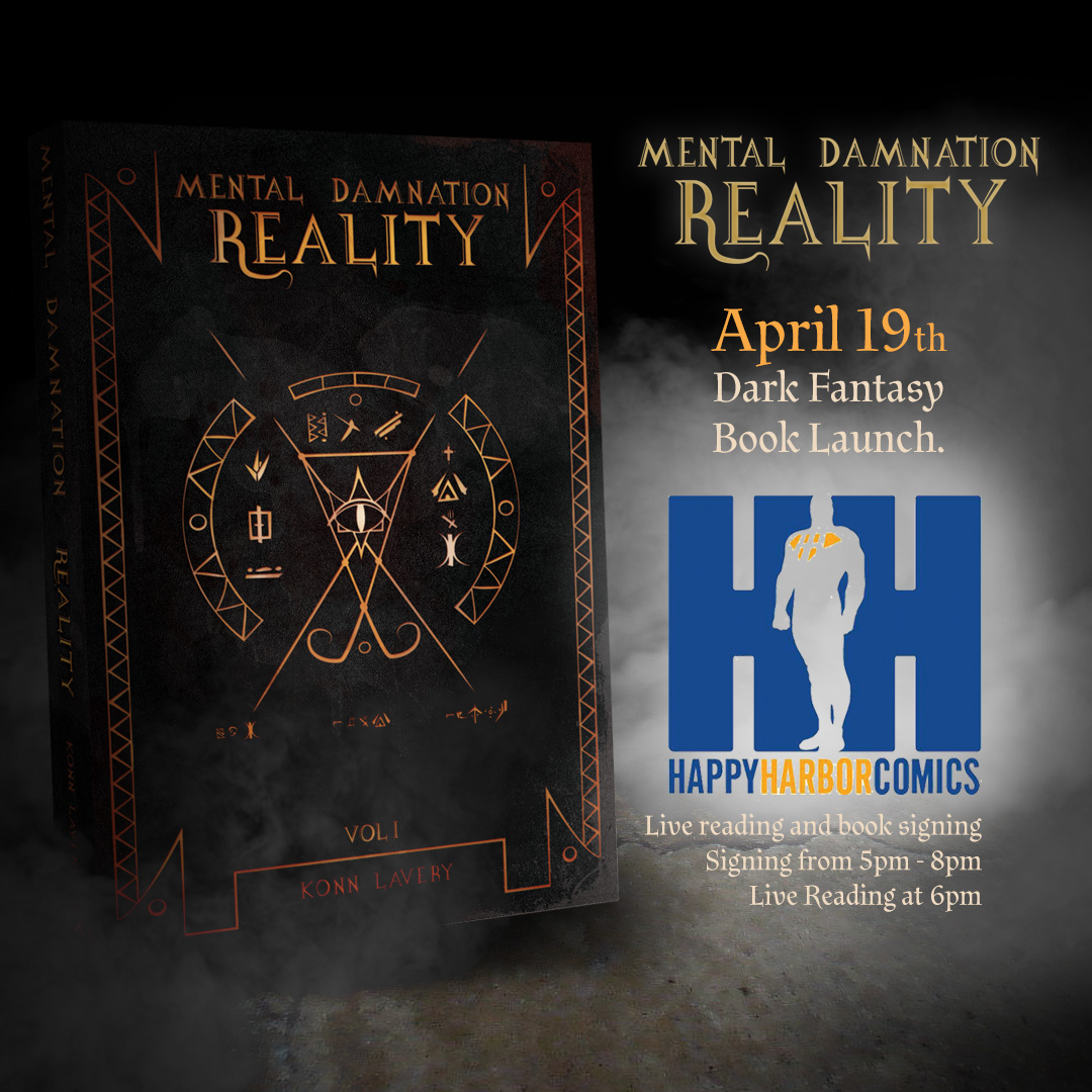 Mental Damnation: Reality Launch and Live Reading at Happy Harbor Comics