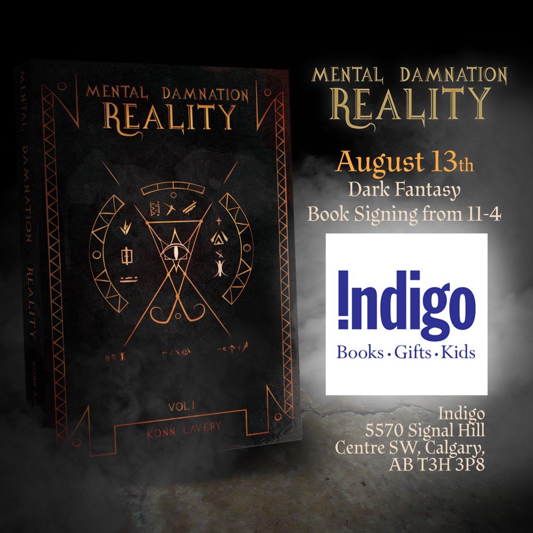 August 13 Mental Damnation: Reality Signing at Indigo Signal Hill