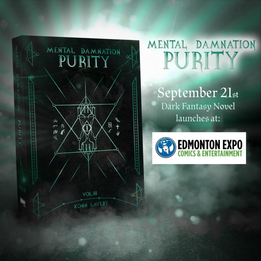 Purity Part III of Mental Damnation launches at Edmonton Comic Expo