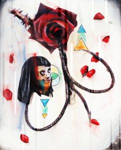 Vicky and the Hellseed in the novel Seed Me