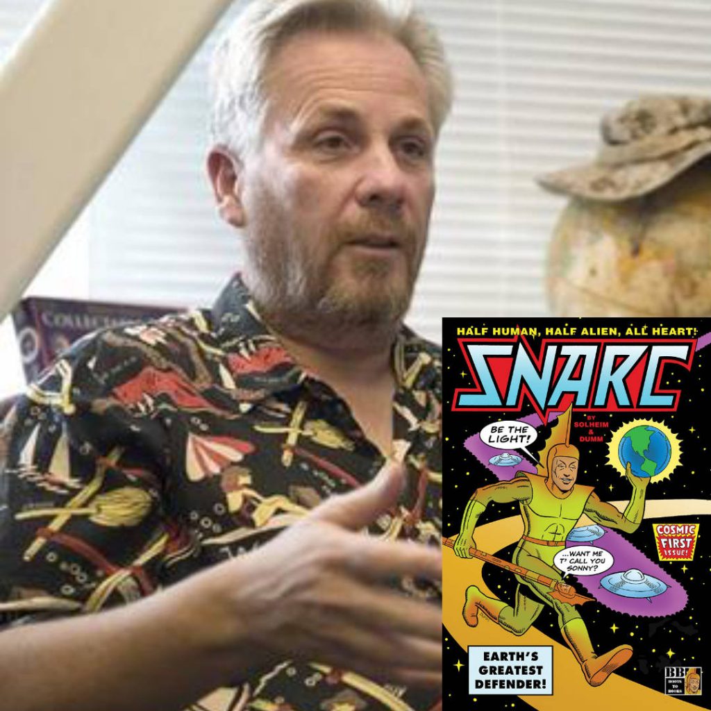Dr. Bruce Olav Solheim’s New Scifi Comic Series Snarc