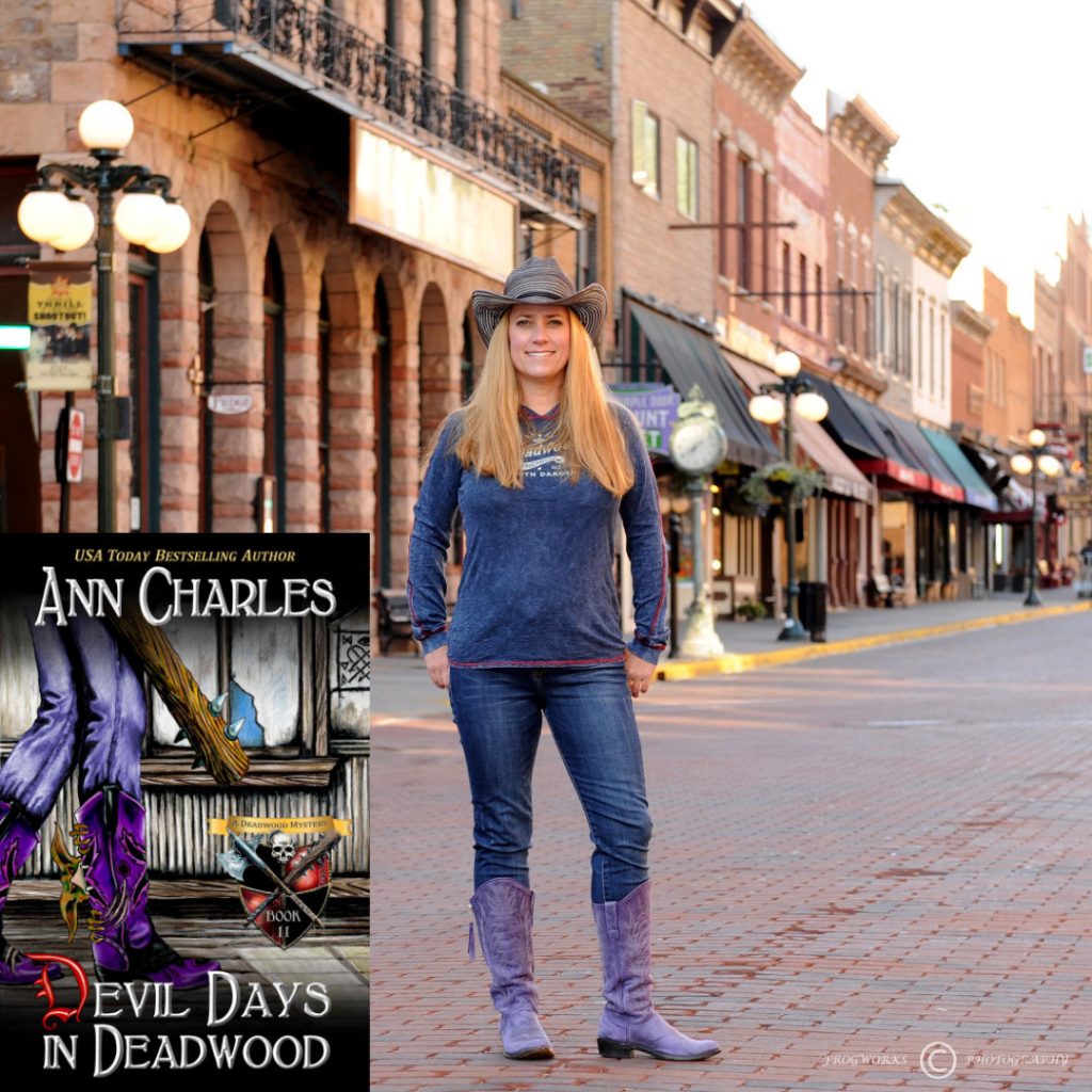 Ann Charles, Mystery Author of Devil Days in Deadwood