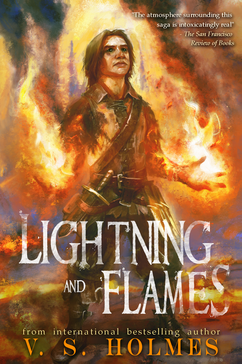 Lightning and Flames Reforged Series by V. S. Holmes