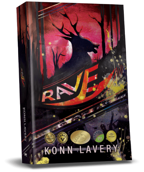 Rave - Konn Lavery - Canadian Slasher Horror Novel
