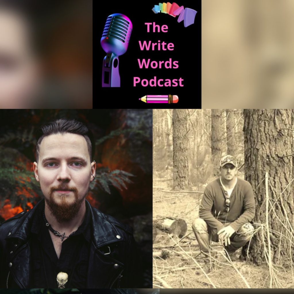 The Write Words Podcast Podcast Take Over -Horror and Dark Fantasy Darren Kasenkow and Konn Lavery