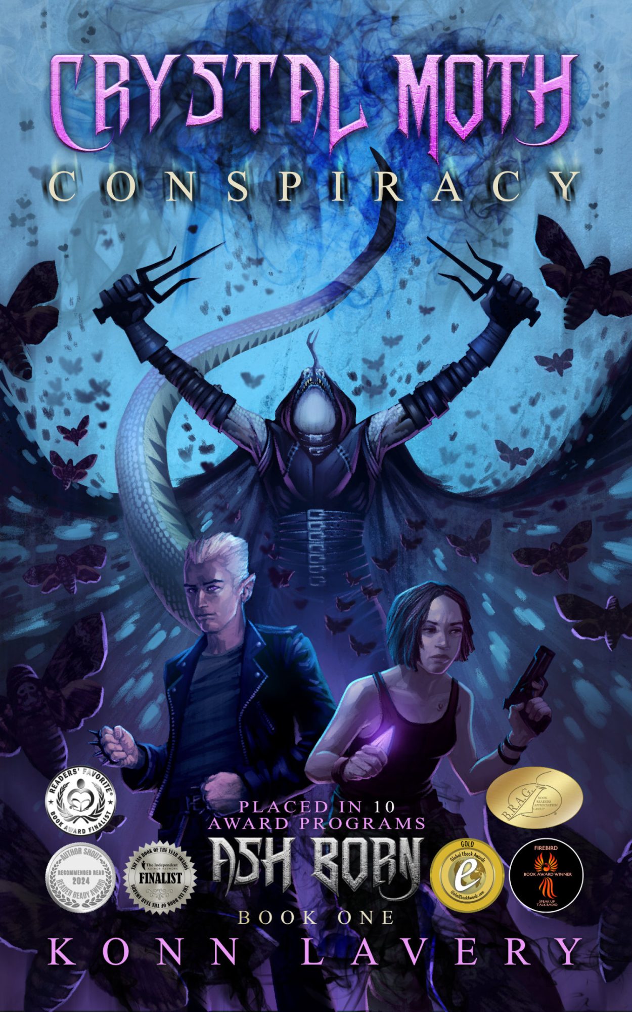 Crystal Moth Conspiracy: Ash Born Book One by Konn Lavery