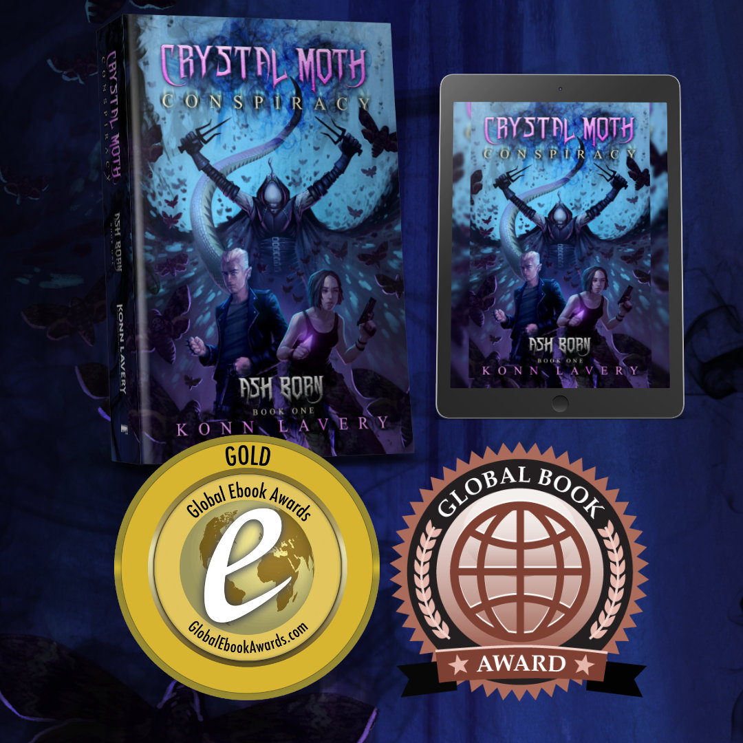 Gold and Bronze Awarded to Crystal Moth Conspiracy