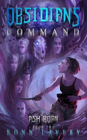 Obsidian’s Command Ash Born Book Two by Konn Lavery