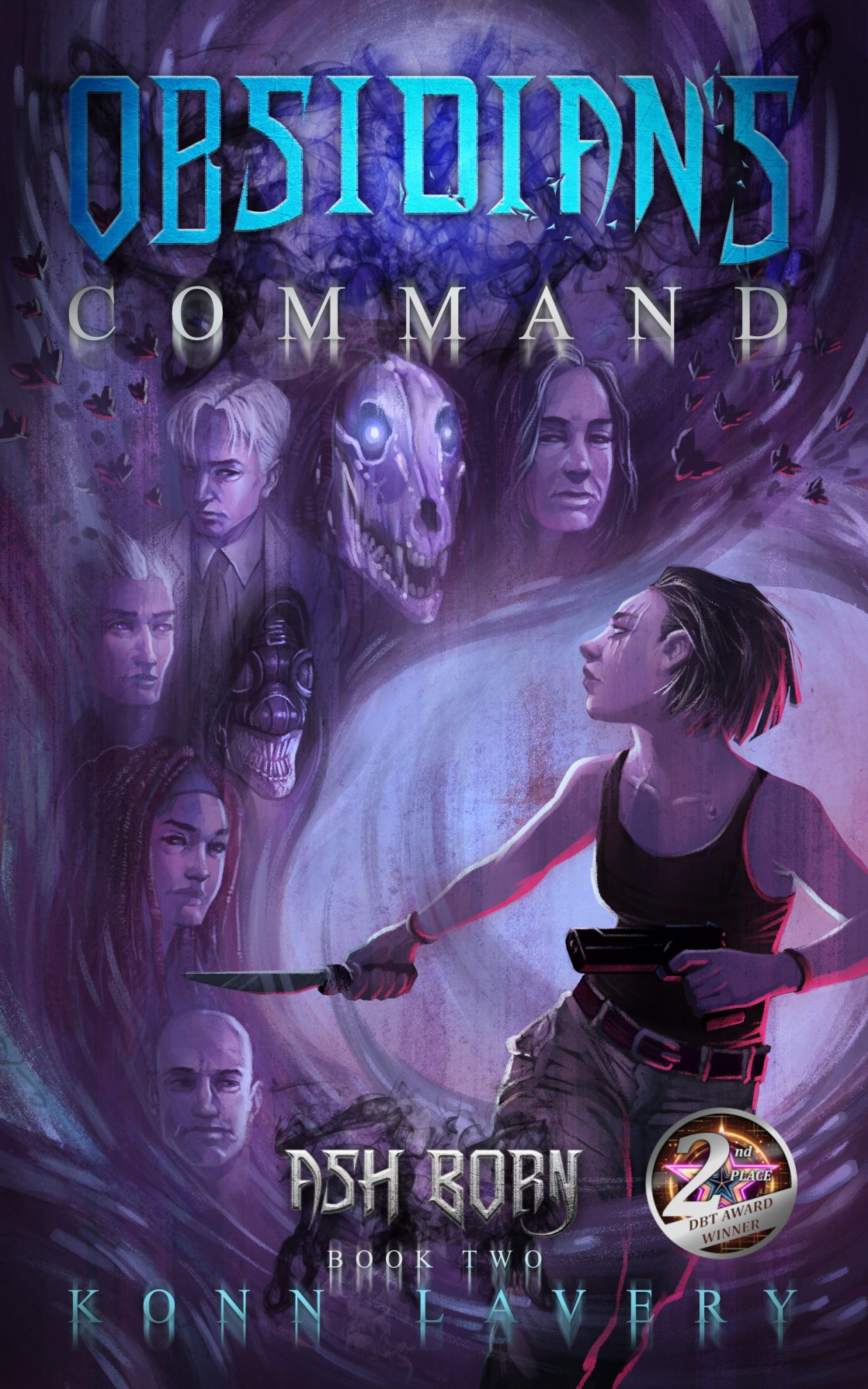 Obsidian’s Command Ash Born Book Two by Konn Lavery