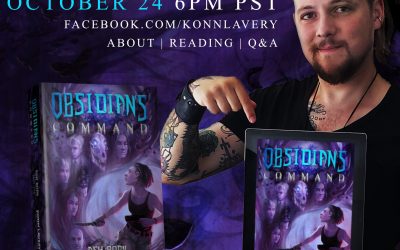 Live Book launch Obsidian’s Command on Facebook