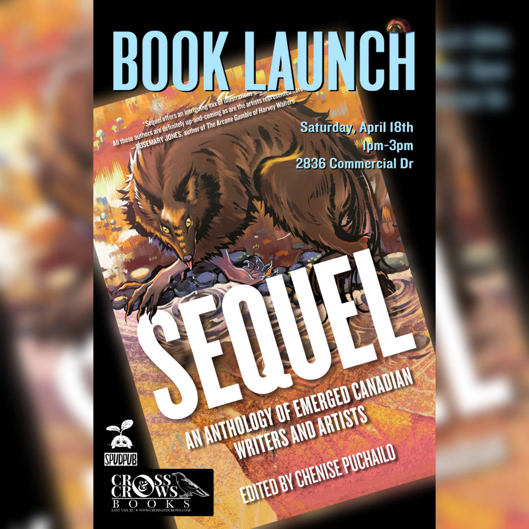 Spud Publishing Sequel Book Launch at Cross & Crows Vancouver April 2026